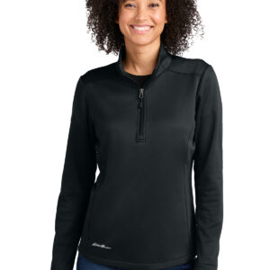 **SALE** EB2370 Eddie Bauer® Women’s Smooth Mid Layer Fleece 1/2-Zip (2XL)