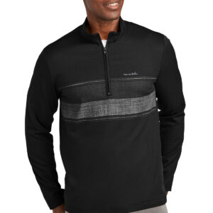 **SALE** TM1MZ340 TravisMathew Balboa Chest Stripe 1/4-Zip (Large)