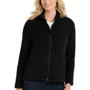 **SALE** L131 Discontinued Port Authority® Women's Cozy Fleece Jacket (Large)