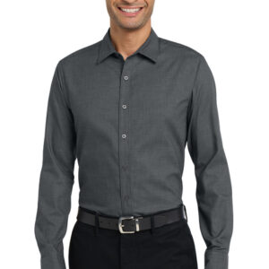 **SALE** W645 Discontinued Port Authority ® Pincheck Easy Care Shirt (XL)