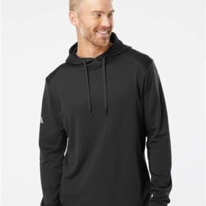 **SALE** Men's Textured Mixed Media Hooded Sweatshirt - A530 (XL)