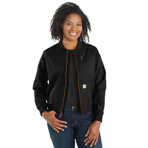 **SALE** 102524 Women's Bomber Jacket - Relaxed Fit - Rugged Flex®(Medium)