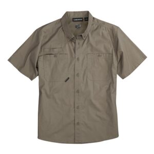 **Sale Large Only** 4451 Dri Duck Men's Craftsman Woven Short Sleeve Shirt